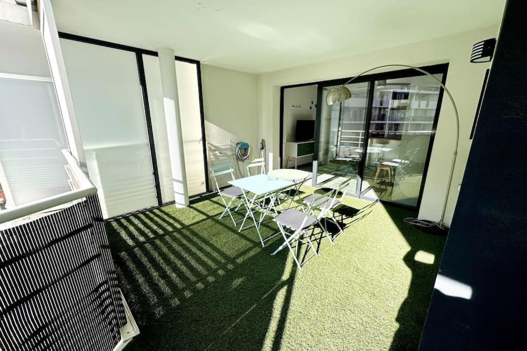Bel Appart Design 2Ch, Mairie, Pkg, Wifi, Terrasse, Port Marianne Montpellier Exterior photo